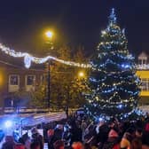 A previous Christmas lights switch-on in Melton Mowbray town centre