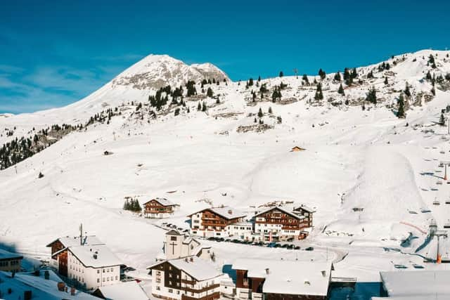 Ski runs at Lech, Austria (photo: Michael Magulski)