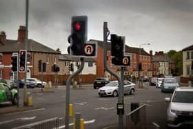 The junction of Asfordby Road with Nottingham Road and Norman Way in Melton