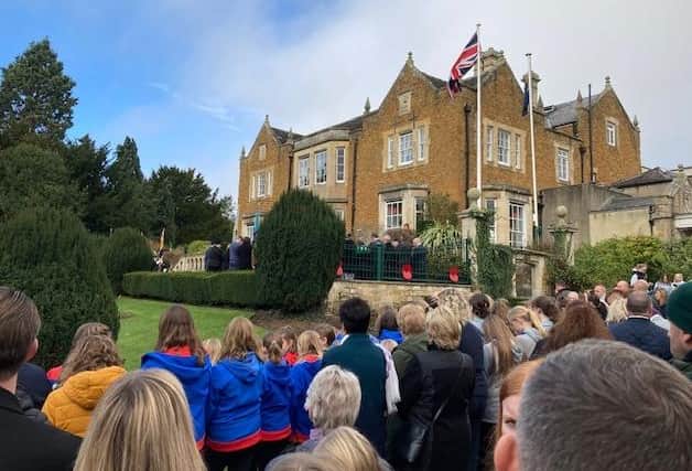 Big crowds gather for Melton's Remembrance Sunday parade - wreath-laying in Memorial Gardens