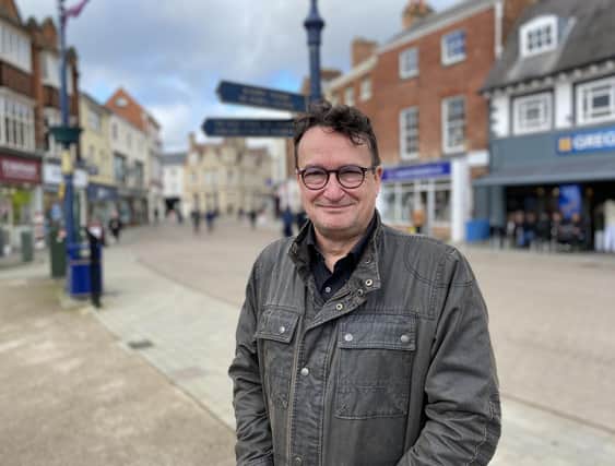 BBC East Midlands Today politics reporter, Tony Roe, pictured in Melton Mowbray