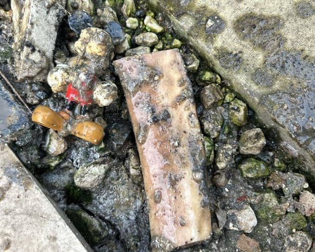 The Mickey Mouse toy that made its way through the sewers and was found by Severn Trent.