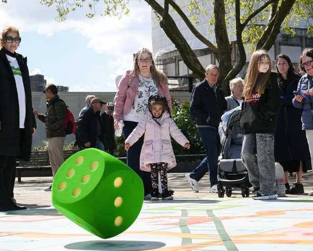 snakes and ladders installation