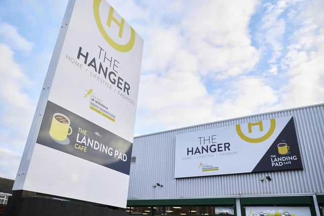The Hanger charity store in Melton Mowbray
