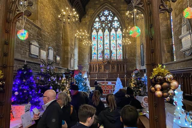 Last year's Melton Christmas Tree Festival in St Mary's Church