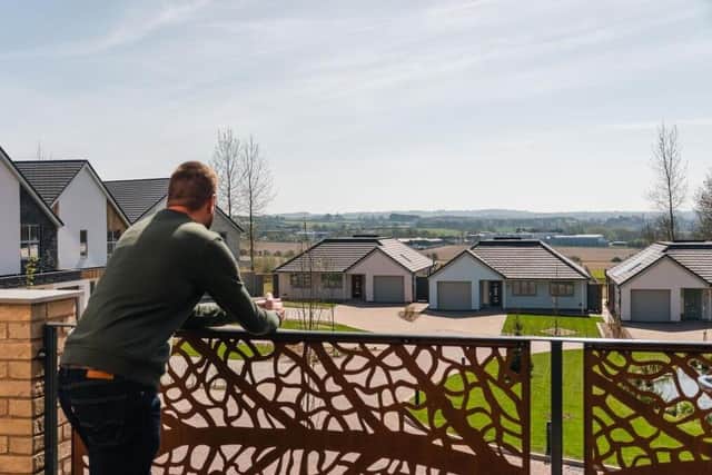 A view of the new Coppers Meadow development at Asfordby Hill