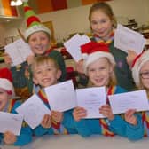 Melton Scouts deliver Christmas cards back in 2018