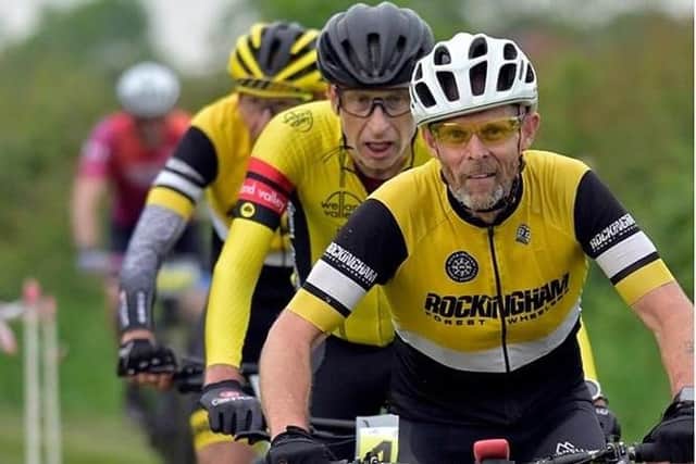 The Melton Olympic cycle race in the country park