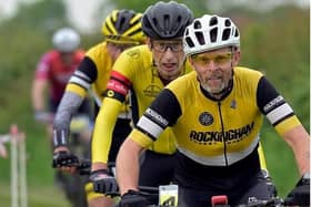 The Melton Olympic cycle race in the country park