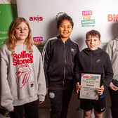 Brownlow Primary School youngsters who won primary school team of the year at the 2024 Let's Get Moving Melton awards