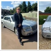 Cormac Boylan with his Chrysler 300c Srt Design, previously owned by late snooker star, Willie Thorne