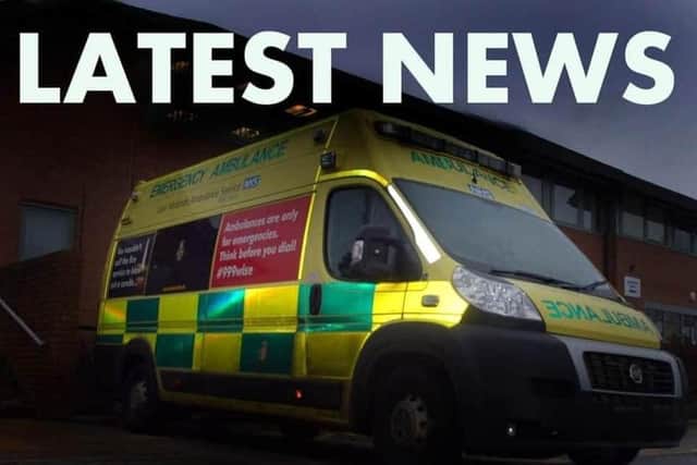 Emergency services were deployed to the scene