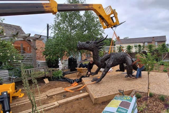 A little help from a not-so-little telehandler