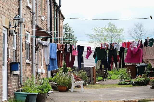 Washing on the line Photo by Ian Forsyth/Getty Images)