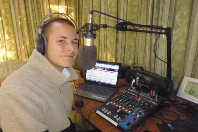 Dylan Haylock, a student at Melton's Long Field Academy who is a new presenter on 103 The Eye