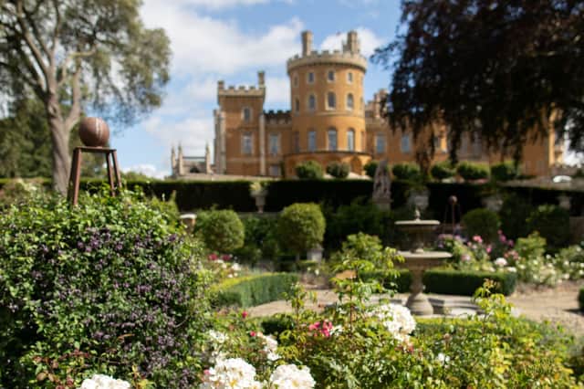 Belvoir Castle is preparing to host a Flower and Garden Show