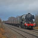 The Flying Scotsman passing through Wyfordby today
IMAGE PAUL DAVIES