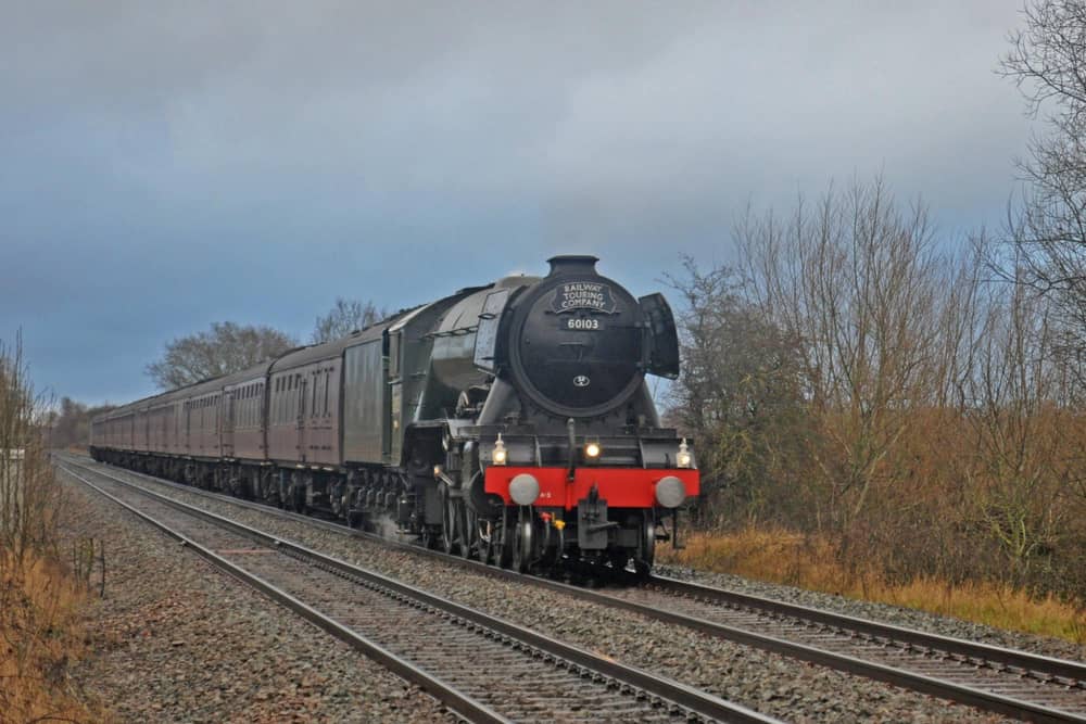 The Flying Scotsman passing through Wyfordby today
IMAGE PAUL DAVIES
