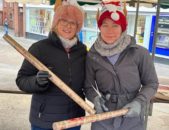 Melton's Christmas elves offering their service last weekend