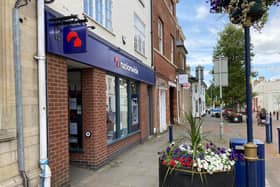 The Nationwide branch in Melton Mowbray