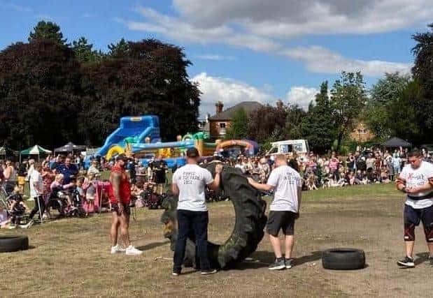 The inaugural Power in the Park in Melton's Play Close park last June