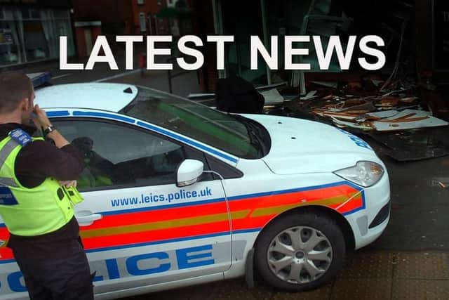 Police were alerted after the collision