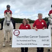 East Midlands Quadrille Club (EMQC) members pictured after a fundraising event at Aylesford Equine X Country, near Melton PHOTO Jess Groom