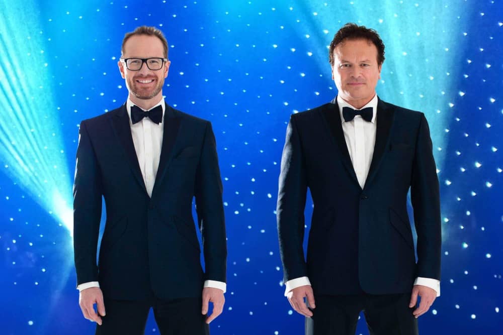 From left to right Paul Martin &amp; Jem Sharples Tenors Unlimited