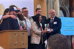 Round Corner Brewing receives the International Keg Ale Trophy at the International Brewing & Cider Awards 2024