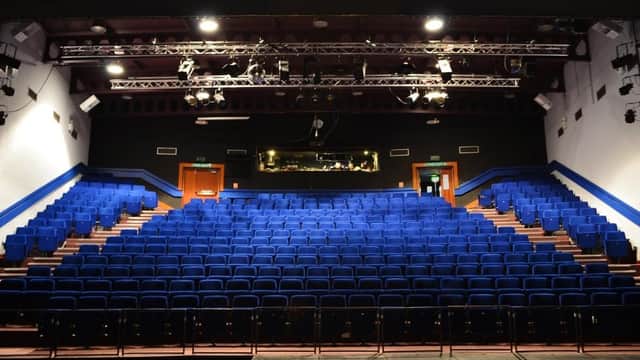 The seating at Melton Theatre