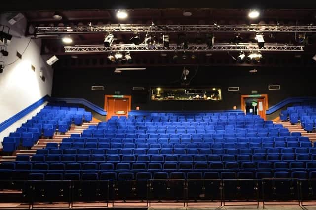The seating at Melton Theatre