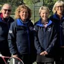 Summer BVTC Ladies II: Anita Bartys, Wendy Bland, Fran Hansford, Jo Buxton, Debbie Club, Gill Lambert.