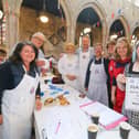 Judges at last year's British Pie Awards at Melton