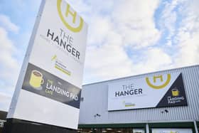 The Hanger charity store in Scalford Road, Melton