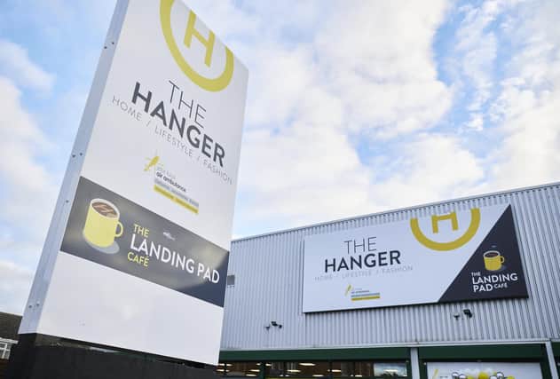 The Hanger charity store in Scalford Road, Melton