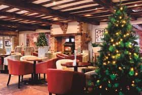 Enjoy a hot chocolate by the log burner