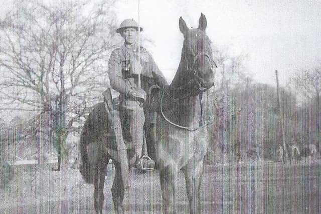 Gunner Vic Clayton, who met his brother by chance in a hospital in Belgium during the Second World War