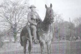 Gunner Vic Clayton, who met his brother by chance in a hospital in Belgium during the Second World War