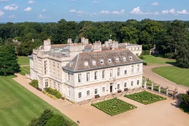 Stapleford Park country house, which is up for sale for £18M