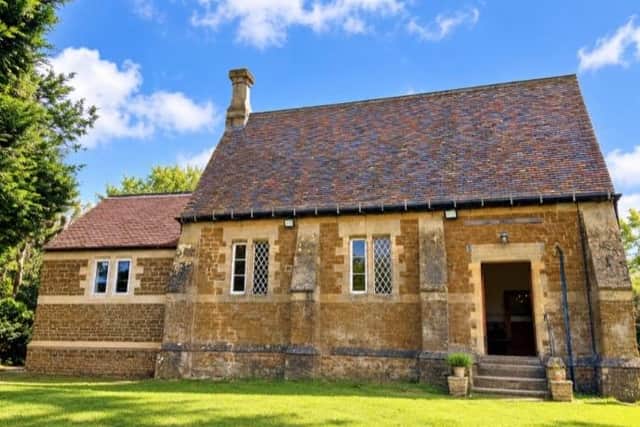 The restored and extended Goadby Marwood village hall