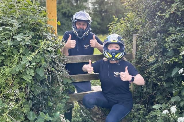 Gareth Bright & Jo Artherton of Woodcote Events Ltd