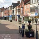 The town centre gates in Nottingham Street, Melton, which will be refurbished before being brought back into use IMAGE Google StreetView