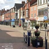 The town centre gates in Nottingham Street, Melton, which will be refurbished before being brought back into use IMAGE Google StreetView