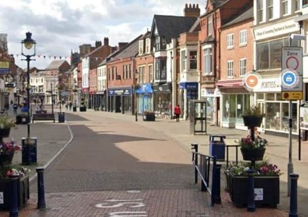 The town centre gates in Nottingham Street, Melton, which will be refurbished before being brought back into use IMAGE Google StreetView