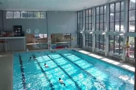 The swimming baths at Waterfield Leisure Centre in Melton