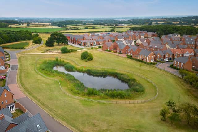 A bird's eye view of DWH's New Lubbesthorpe development