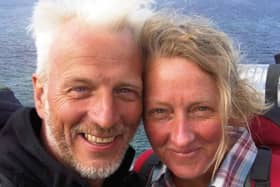Moth and Raynor Winn - whose lives are being depicted in new movie, The Salt Path   IMAGE : PSPA