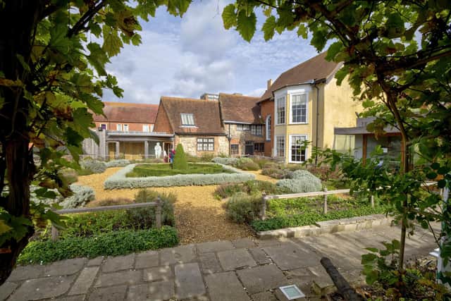 Southampton's 800-year-old Tudor House and Garden Museum. Picture: James Newell