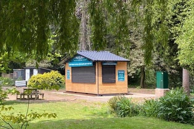 The Pavilion in the Park, which opens tomorrow