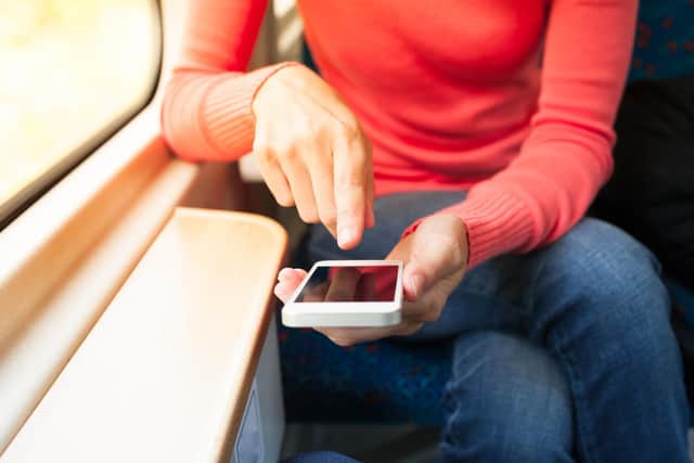 Person on a mobile phone. Photo: Adobe